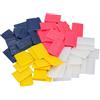 Ycauty Cera per Gesso da Sarto da 50 Fogli in 4 Colori - Gesso per Marcatura di Tessuti Lavabili, Pennarello per Cucire per Modifiche di Indumenti, Orli, Lavorazione