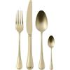 SAMBONET - Servizio 24 Pz Monoblocco Royal Antique Pvd Champagne