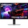 Samsung G81SF Monitor PC 68,6 cm (27") 3840 x 2160 Pixel 4K Ultra HD OLED Argento [LS27FG812SUXEN]