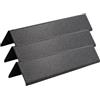 GUIVACI 7635 Barre aromatizzanti 38,9CM per Weber Spirit E-310/320/330 (2013+), Bars flavorizer Piastra riscaldante Grill a Gas di Ricambio 3 Pezzi, Griglie Aroma Antiaderenti e Antiruggine