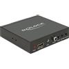 Delock Eingang 1 x SCART Buchse (RGB oder Composite) / 1 x HDMI-A 19 Pin Buchse / 1 x D
