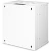 DIGITUS Custodia da parete DIGITUS 12U 595x540x400 SOHO/non assemblata/porta in vetro/gr