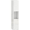 HOMCOM Mobile Multimediale Slim a 5 Ripiani con Ripiani Regolabili, Bianco | Aosom Italy
