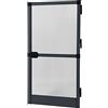 AvosDim.com stores, rideaux, moustiquair Zanzariera a porta battente in alluminio, colore antracite, 2150 mm di altezza x 1000 mm di lunghezza
