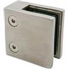 Xinglongs Morsetti per vetro, 4 pezzi, in acciaio inossidabile 316, staffe per vetro, 8-12 mm, resistenti morsetti quadrati per vetro per scale doccia, balaustre, balcone (8 mm, 10 mm, 12 mm)