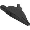 Fafeicy Morsetto Elettrico con Isolamento in Ottone e Copertura in PA, Tipo di Sicurezza, Morsetto di Prova Elettrico per Batteria Auto 32 A/1000 V (BLACK)