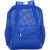 Xiuganpo Zaino in Rete Resistente, Zaino See Through College con Elastico e Cinghie Imbottite Confortevoli, Borsa per Libri in Rete per Nuoto, Lavoro Sportivo All'aria Aperta, College,