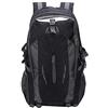 NOENNULL Zaino da Campeggio Impermeabile da 6 Colori da 40 Litri, Zaino da Viaggio Leggero per Sport All'aria Aperta per Arrampicata e Turismo (Nero)