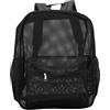 Xiuganpo Zaino in Rete Resistente, Zaino See Through College con Elastico e Cinghie Imbottite Confortevoli, Borsa per Libri in Rete per Nuoto, Lavoro Sportivo All'aria Aperta, College,