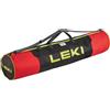 LEKI Trainer Pole Bag Borsa per bastoncini Rosso-Nero-Giallo fino a 15 paia