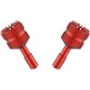 Plyisty Joystick per Telecomando Stick in Lega di Ricambio per Controller Mini 3 Pro RC Coppia Leggera da 2 G per un Funzionamento Accurato (rosso)