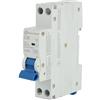 Electraline 87004 Interruttore magnetotermico 25A, curva C (protezione ottimale contro sovracorrenti e cortocircuiti), 1P+N, 4,5kA, 240V, certificati CE, KEMA-KEUR, e UKCA