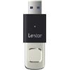 Lexar JumpDrive Fingerprint F35 PRO USB 3.2 128GB Nero/Argento