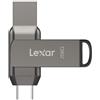 Lexar JumpDrive D400 256GB USB 3.1 Dual Type-C/Type-A Nero