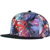 Bioworld DC Comics Superman - Cappello da adulto con scene di combattimento sublimato, regolabile, cappello snapback per uomini e donne, multicolore, Multicolore, Taglia unica