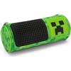 Franco Cosimo Panini MINECRAFT - Astuccio Scuola Tombolino Ufficiale Minecraft, Ideale per Riporre la Cancelleria, con Divisorio Interno con Passanti Elastici, Chiusura a Zip e Pixel per Personalizzarlo, 22 x 8H x 8 cm
