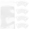 100 Pcs Bustine Protettive Carte Trasparenti Per Porta Trasparente