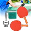 Chiyyak Set di Racchette da Pong in Gomma Ad Alta elasticità Rotazione Rapida e un Comfort di Presa Migliorato (#1)
