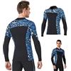 Chiyyak Comoda Protezione Solare per Muta da Sub da 1,5 Mm per il Surf, Design Multifunzionale, per Sport Acquatici, Neoprene + Nylon, Donna Blu (M)