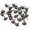 Yhenlovtt 10/20/50/100 perline per puleggia per pesca girelle rig Slider Avere Rolling Tackle 8 x 5 mm perline per cerniera girevole pesca alla carpa di mare (20 pezzi)