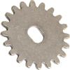 Yhenlovtt Mandrino e spinner destro compatibile con modelli M, ruota di ricambio con cricchetto per accessori per mulinello da pesca (3)