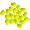Yhenlovtt Eyecatching Beans and Fishing 68 mm Tips Beads Highvisibility Foam Indicator 10/50/100pcs Rosso per colore giallo Scala Galleggiante (Giallo)