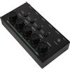 1Set Mini Mixer Audio: Mixer Sub di a 4 Dispositivo Audio a Basso