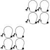4 Pcs Microfono Con Cuffia Cablata Apparecchiature Da Studio Registrazione