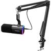 Microfono Da Gioco Dinamico: Microfono Dinamico USB XLR per Computer Con Softwar