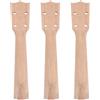 Manico in legno per ukulele fatto a mano fai da te Manico in legno grezzo per