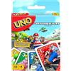 Mattel Games - UNO Versione Mario Kart, Gioco di Carte per Famiglie e Bambini 7+ Anni, GWM70