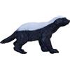 MOJO Honey Badger Maschio Realistico Internazionale Fauna Selvatica Dipinta a Mano Figurine