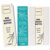Onsen Secret Professional Nail Buffer Replacement Buffers, Ultimate Shine Nail Buffer with 3-Way Polishing Methods - 4 Combination Pads - 1 Pack