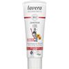 lavera Dentifricio per bambini, senza fiori, senza coloranti, protegge i denti del latte, fruttato, calendula e calcio biologici, vegano, 75 ml