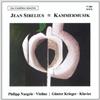 Naegele/Krieger Jean Sibelius: Violin Sonatina Op. 80/Four Pieces for Violi (CD)