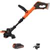 BLACK & DECKER Tagliabordi Black+Decker BCSTR918D1-QW 18V 2Ah