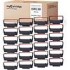 myCartridge Confezione da 24 cartucce ERC30 ERC-30 ERC 30 34 38 B/R compatibili con stampanti Epson ERC30/ERC34/ERC38, TM-U220, Bixolon GRC-220BR, M188B, BTP-M300 (nero e rosso)