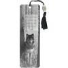 Peter Pauper Press Wolf Beaded Bookmark
