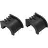 Qiilu Boccola Barra Stabilizzatrice, 2 Pezzi/set Boccole Barra Stabilizzatrice Kit Boccola Sterzo Superiore 5439731 Sostituzione per Polaris Ranger 400 500 570 800
