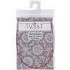 ChiaoGoo Twist RED Cavo per Ferri Circolari Intercambiabili 20 cm Attacco Small Rosso 1 unità CG7508-S