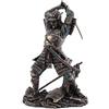 Top Collection Statuetta giapponese del guerriero samurai veronese in battaglia