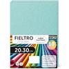 m-office Pannolenci Colorati, Feltro per Lavoretti Creativi, Cucito e Patchwork, Materiale per Scrapbooking e Decorazioni, Set Colori DIY, Ideale Artigianato e Fai-da-te, 40x60cm (Blu, 40pz)