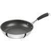 ZWILLING CORNELIA POLETTO BY ZWILLING Padella, 20 cm, con rivestimento antiaderente a 4 strati con particelle di diamante, acciaio inox 18/10, per tutti i piani cottura, incl. induzione, colore: argento/nero