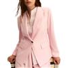 LINEA EMME MARELLA GIACCA EMMSLOGAN1 - 2615041211 - rosa