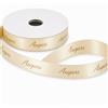 ETM Nastro Nastro Auguri Crema 15 mm x 25 mt