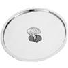 AGNELLI Coperchio Aluinox 3ply D 20 Cm Acciaio Inox con Pomolo
