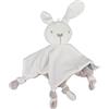 Akozon Asciugamano Pacificante, Fazzoletto per Bambini per Oltre 3 Mesi Asciugamano Baby Fumetto Peluche Bambola Boxcello (coniglio)