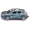 Siku 1567, Audi Q4 e-tron, Auto Giocattolo, Metallo/Plastica, Blu, Con Gancio di Traino, Ruote in Gomma, Vernice Metallizzata