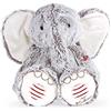 KALOO - Rosso - Peluche Elefante Noa Grigio - 25 Cm - dalla Nascita, K963669