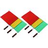 6 Pcs Bandiera Avvertimento Da Pallavolo Bandiere Sventolanti Mano Colorate